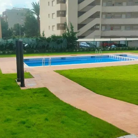 Planta Baja Con Piscina Y Parking En Miami Playa, Cerca Del Mar - Es-9-155 Apartment Miami Playa